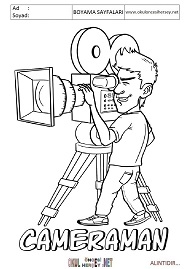 ingilizce boyama sayfaları